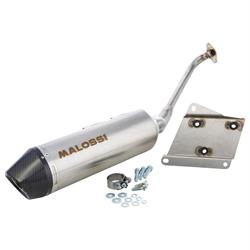 Rennauspuff MALOSSI RX 3216840 für MBK/YAMAHA Tryptik 125 i.e./Tricitiy 125 i.e. 125 i.e., 4T, LC