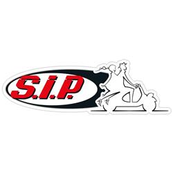 Aufkleber SIP mit Motiv Vespa "Paar auf Roller"