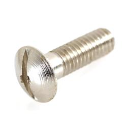 Schraube Hupe M3 L=10 mm, (Schlitz), Linsenkopf vernickelt, PASCOLI für Vespa 125 V1-15/V30-33