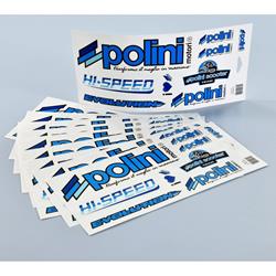 Aufkleberset POLINI Logos