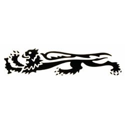 Aufkleber MALOSSI mit Motiv "Löwe"