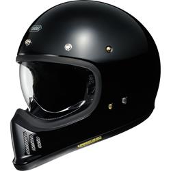 Helm SHOEI EX Zero, schwarz glänzend, Gr. M, 57-58cm Crosshelm