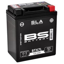 Batterie RMS 12V/6Ah, BTX7L für Vespa Primavera/Sprint 50-150ccm/GTS 125ccm