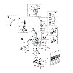 53030 Einstellschraube für Standgas SHA 10..-