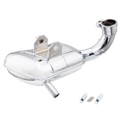 Rennauspuff SIP ROAD 3.0, Stahl chrom für Vespa 200 Rally/P200E/PX200 E/Lusso/'98/MY/Cosa 1 200