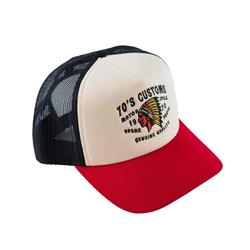 Kappe 70'S Indian Größe: one size