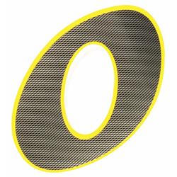 Aufkleber mit Motiv Startnummer "9"