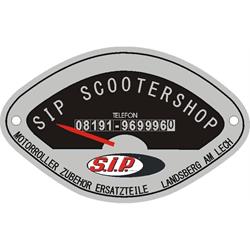 Händlerplakette SIP Retrostil