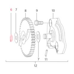 Sicherungsring Ölpumpe, LML für Vespa PX/T5/Cosa/Rally