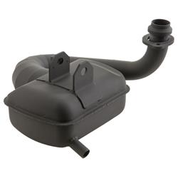 Rennauspuff SIP ROAD XL, Stahl schwarz für Vespa T5