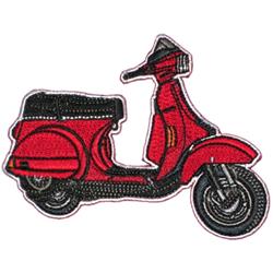 Aufnäher mit Motiv Vespa T5 Motorroller