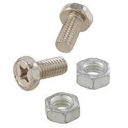 Schrauben Kit Batteriepol M5x10 mm, Kreuzschlitz, Sechskant, SIP für Vespa PK50XL FL/N Plurimatic/P80X-PX80E-Lusso (D)/P125-150X-P200E-PX125-200E/Lusso (e), mit Batterie