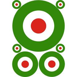 Aufkleberset mit Motiv "Target"