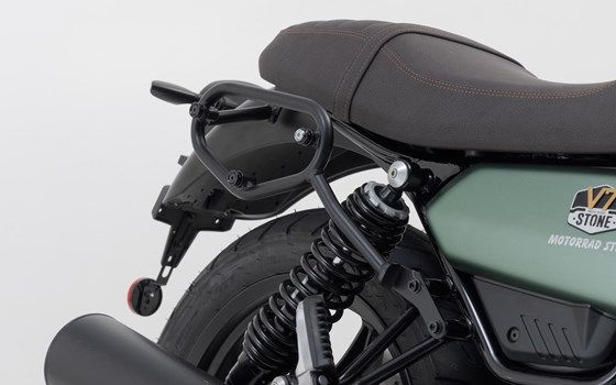 Legend Gear Seitentaschen-System LC Black Edition. Moto Guzzi V7 IV Special / Stone, V7 Stone Corsa. - Bild 3