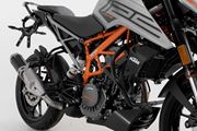 Sturzbügel. Schwarz. KTM Duke 125 (21-23) / 200 (17-).