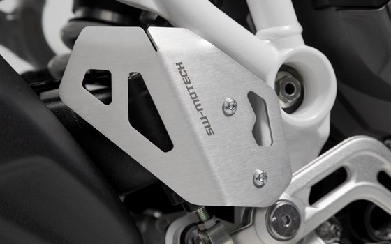 Fersenschutz rechts. Schwarz. Triumph Tiger 900/GT/Rally/Pro (19-23). - Bild 4