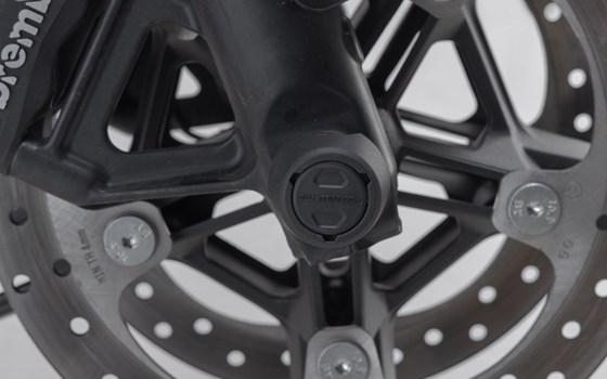 Sturzpad-Kit für Vorderachse. Schwarz. Harley-Davidson Pan America (21-). - Bild 3