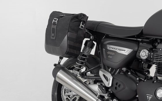 Legend Gear Seitentaschen-System LC Black Edition. Triumph Speed Twin 1200 (18-24). - Bild 5