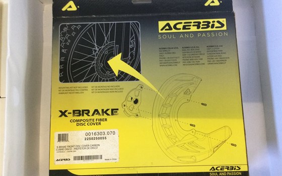 Bremsscheibenschutz Carbon - Bild 2