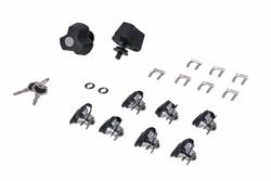 TRAX Schloss-Satz mit PRO Diebstahlsicherung. 9 Schlösser / 2 Schlüssel. Mit Diebstahlsicherung.