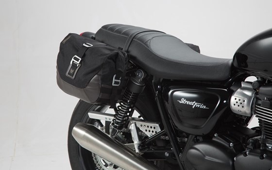 Legend Gear Seitentaschen-System LC Black Edition. Triumph Street Twin (16-) / Cup (16-). - Bild 2