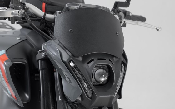 Windschild. Schwarz. Yamaha MT-09 / MT-09 SP (20-23). - Bild 1 Windschild. Schwarz. Yamaha MT-09 / MT-09 SP (20-23). - Bild 1