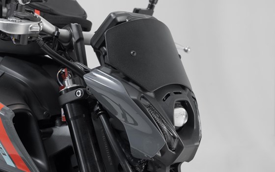 Windschild. Schwarz. Yamaha MT-09 / MT-09 SP (20-23). - Bild 5 Windschild. Schwarz. Yamaha MT-09 / MT-09 SP (20-23). - Bild 5