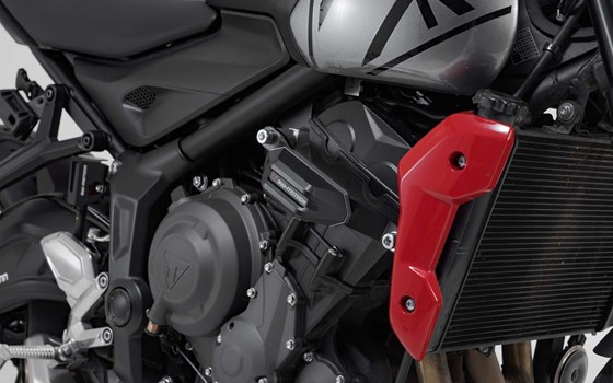 Sturzpad-Kit. Schwarz. Triumph Trident 660 / Tiger 660 (21-). - Bild 2