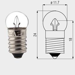 Taschenlampen-Birne3,5V 0,2W E10