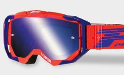 MX-Brille ProGrip 3303 multilay rot/blau
