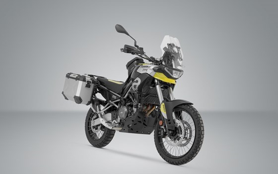 TRAX ADV Alukoffer-System. Silbern. 45/37 l. Tuareg 660 (21-) / Rally (24-). - Bild 2