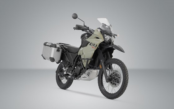 TRAX ADV Alukoffer-System. Silbern. 45/37 l. Kawasaki KLR 650 (22-). - Bild 2