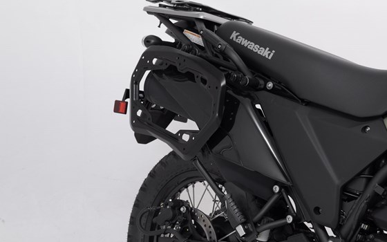 TRAX ADV Alukoffer-System. Silbern. 45/37 l. Kawasaki KLR 650 (22-). - Bild 3