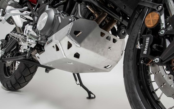 Motorschutz. Silbern. Benelli TRK 502 X (18-). - Bild 2