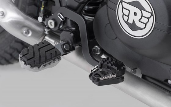 Fußbremshebel-Erweiterung. Schwarz. Royal Enfield Himalayan/ Scram 411 (21-). - Bild 2