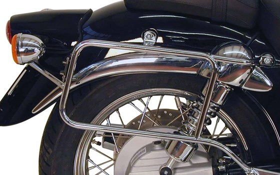 SEITENKOFFERTRÄGER FESTVERSCHRAUBT CHROM + ROHRGEPÄCKBRÜCKE TOPCASETRÄGER CHROM FÜR MOTO GUZZI CALIFORNIA - Bild 2