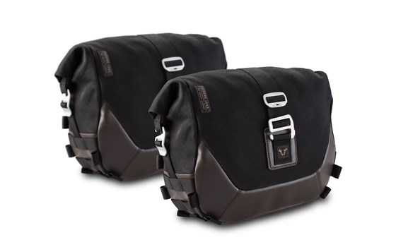 Legend Gear Seitentaschen-System LC Black Edition. Triumph Thruxton 900 (04-15)/Bonneville SE(04-16). - Bild 1
