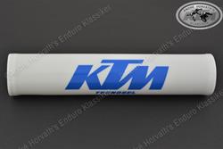 Lenkerrolle Vintage Tecnosel KTM weiss blau Lenkerrolle Vintage Tecnosel KTM weiss blau