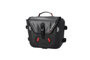 SysBag WP S mit Adapterplatte links. 12-16l. Wasserdicht. Für Seitenträger.