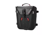 SysBag WP M mit Adapterplatte links. 17-23l. Wasserdicht. Für Seitenträger.
