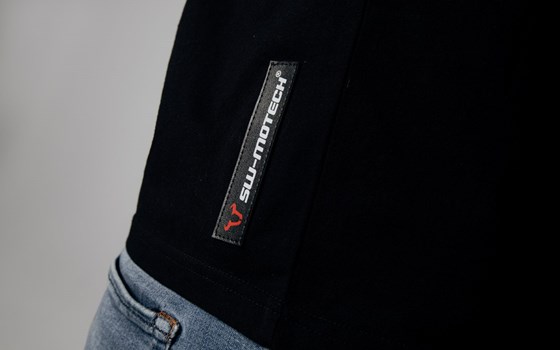 T-Shirt. Core Line. Schwarz. Herren. Größe S. - Bild 3