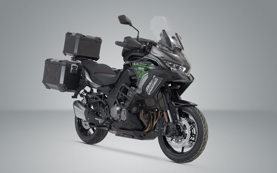 Adventure Set TRAX ADV. Schwarz. Kawasaki Versys 1000 (18-) / 1100 (24-). - Bild 2