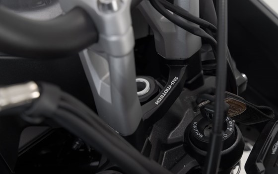 Lenkererhöhung. H=30 mm. Schwarz. Triumph Tiger 660/ 800 Sport. - Bild 2