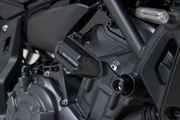 Sturzpad-Kit. Schwarz. Yamaha MT-07 (14-) / MT-07 Tracer (16-).