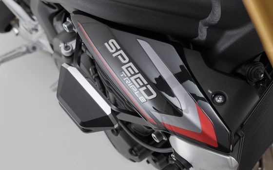 Sturzpad-Kit. Schwarz. Triumph Speed Triple 1200 RS (21-). - Bild 5