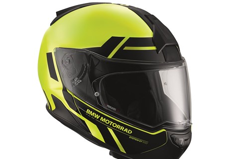 Marke: BMW Motorrad Artikelname: BMW Motorrad Helm System 7 Carbon EVO Spectrum Fluor, Größe 64-65/3XL