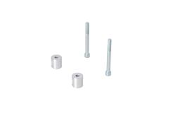 Lenkererhöhung. H=30 mm. Silbern. Triumph Tiger Modelle (22-).