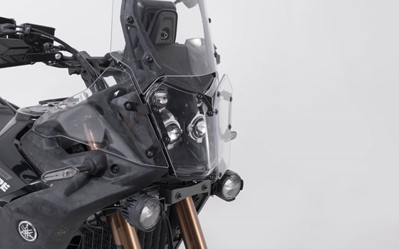 Scheinwerferschutz. Halterung mit Blende. Ténéré 700 World Raid/Rally. - Bild 1