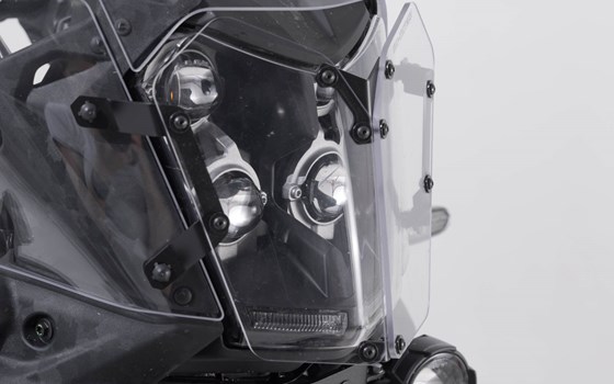 Scheinwerferschutz. Halterung mit Blende. Ténéré 700 World Raid/Rally. - Bild 2