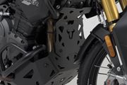 Motorschutz-Verlängerung. Schwarz. Triumph Tiger 1200 Modelle (22-).